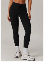 Load image into Gallery viewer, Contour High Waist Drawstring Sculpt Leggings Performance