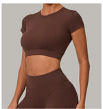 Load image into Gallery viewer, Premium Quick Dry Yoga Tee With Light Weight Sleeves