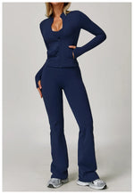 Load image into Gallery viewer, Premium Breathable Long Sleeve Performance Gym Top Nylon