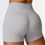 Load image into Gallery viewer, Sculpted Contour Yoga Shorts With Breathable Comfort