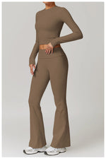 Load image into Gallery viewer, Signature 2 Piece Yoga Ensemble Nylon Plus Performance