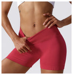 Load image into Gallery viewer, Seamless High Waist Studio Shorts Performance Luxe Elite