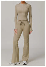 Load image into Gallery viewer, 2 Piece Contoured Performance Athleisure Set Nylon