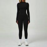 Load image into Gallery viewer, 2 Piece Contouring Sculpted Yoga Ensemble Performance