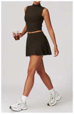 Load image into Gallery viewer, Two Piece Contoured Athleisure Set