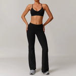 Load image into Gallery viewer, Seamless Contour Two Piece Yoga Set Luxe Performance Wear