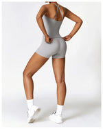 Load image into Gallery viewer, Seamless Sculpted Yoga Core Set Leggings Ribbed Contour