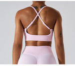 Load image into Gallery viewer, Seamless Contour 2 Piece Sculpted Yoga Wear Breathable