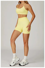 Load image into Gallery viewer, Seamless Contour Two Piece Yoga Set for Performance