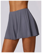 Load image into Gallery viewer, Seamless Performance Tennis Skort with Breathable Knit