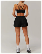 Load image into Gallery viewer, Performance Contoured Zippered Yoga Outfit Long Sleeve