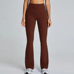 Load image into Gallery viewer, Seamless High Waist Contoured Flare Leggings For Training