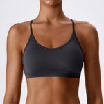 Load image into Gallery viewer, Breathable Cross Strap Contour Seamless Performance Bra