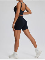 Load image into Gallery viewer, Contour Stretch Athleisure Bell Bottoms Set Nylon Spandex