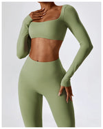 Load image into Gallery viewer, Seamless Contour Premium 2 Piece Silhouette Sculpt Nylon