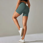 Load image into Gallery viewer, Luxurious High Waist Breathable Yoga Shorts Contour