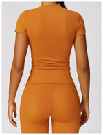 Load image into Gallery viewer, Contour Yoga Crop Top Seamless Performance Wear Edition