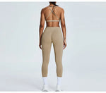 Load image into Gallery viewer, Cross Strap Seamless Yoga Bralette Premium Performance Fit