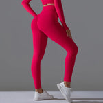 Load image into Gallery viewer, Seamless High Waist Yoga Leggings Performance Comfort