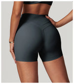 Load image into Gallery viewer, Luxurious Breathable High Waist Yoga Shorts For Running