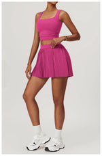 Load image into Gallery viewer, Luxurious Contour Performance Yoga Wear Skirt Nylon