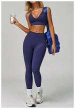 Load image into Gallery viewer, Breathable Shockproof Sports Bra With Adjustable Straps