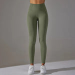 Load image into Gallery viewer, Ribbed Scrunch Contour Seamless High Waist Leggings