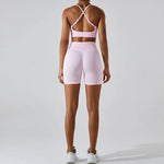 Load image into Gallery viewer, Seamless Contour 2 Piece Sculpted Yoga Wear Breathable