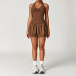 Load image into Gallery viewer, Two Piece Yoga Set Contoured Ribbed Performance Wear