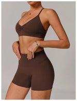 Load image into Gallery viewer, Lux Contour Sports Bra Breathable Shockproof Sculpted