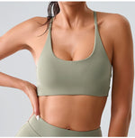 Load image into Gallery viewer, Cross Back Premium Contour Seamless Compression Bra