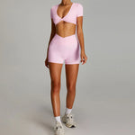 Load image into Gallery viewer, Luxurious Contoured Yoga Set Quick Drying Performance