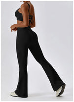 Load image into Gallery viewer, Contour High Waist Flare Leggings With Performance Wear