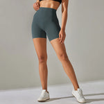 Load image into Gallery viewer, Luxurious High Waist Breathable Yoga Shorts Contour