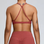 Load image into Gallery viewer, Seamless Back Contour Sport Bra Moisture-Wicking Quick-Dry