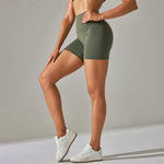 Load image into Gallery viewer, Luxurious High Waist Breathable Yoga Shorts Contour