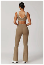 Load image into Gallery viewer, 2 Piece Sculpted Contour High Waist Set Performance Fabric
