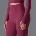 Load image into Gallery viewer, Seamless High Waist Yoga Leggings Performance Comfort