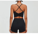 Load image into Gallery viewer, Breathable Seamless Cross Back Sculpt Performance Bra