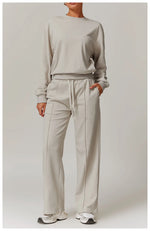Load image into Gallery viewer, Luxurious Contoured 2 Piece Yoga Ensemble Performance