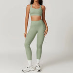 Load image into Gallery viewer, Two Piece Contour Tracksuit With Luxurious Leggings