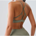Load image into Gallery viewer, Cross Back Premium Contour Seamless Compression Bra