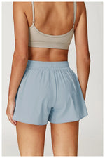 Load image into Gallery viewer, High Waist Contour Performance Yoga Shorts Nylon Spandex