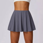 Load image into Gallery viewer, Seamless Performance Tennis Skort with Breathable Knit
