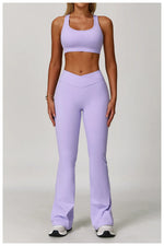 Load image into Gallery viewer, Premium Performance Knit Yoga Set With Contoured Leggings