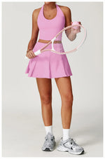 Load image into Gallery viewer, Halter Seamless Yoga Bra Vest with High Performance Fabric