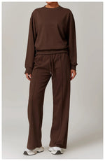 Load image into Gallery viewer, Luxurious Contoured 2 Piece Yoga Ensemble Performance