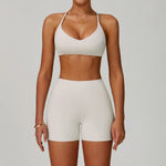 Load image into Gallery viewer, Seamless Contour 2 Piece Breathable Active Wear Set Nylon