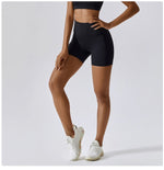 Load image into Gallery viewer, High Waist Yoga Shorts Contour Moisture Wicking Breathable