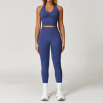 Load image into Gallery viewer, Seamless Performance Yoga Set Contour Luxurious Comfort